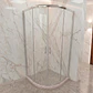 Shower Door Curvo Barra a Piso Travertino Transparente 90x90x185 cm - Miniatura 3