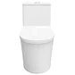 WC One Piece Design 2045 Joytek Descarga a Piso 30 cm Blanco  - Miniatura 5