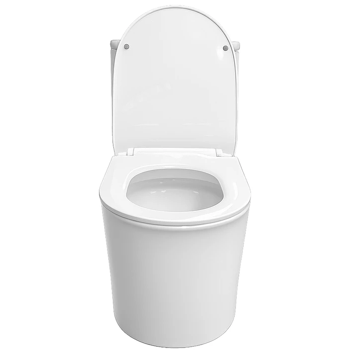 WC One Piece Design 2045 Joytek Descarga a Piso 30 cm Blanco  8