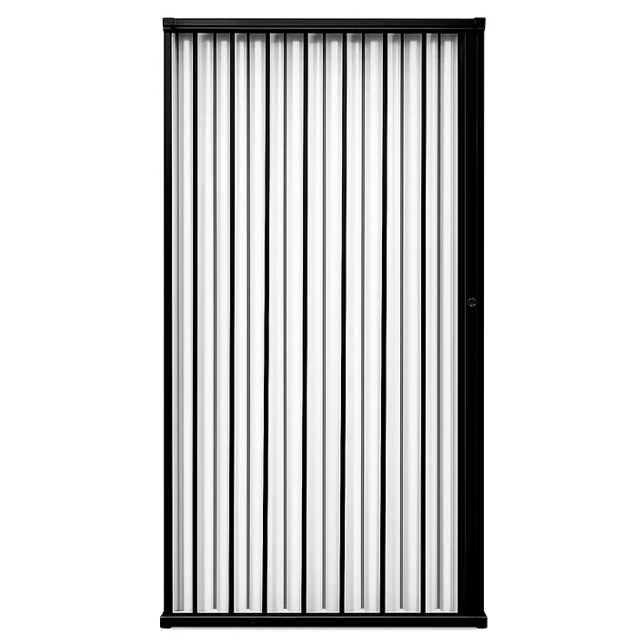 Mampara Ajustable de Ducha Joytek Flexbok en PVC Negro 100-115 cm *185 cm 3