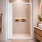 Mampara Ajustable de Ducha Joytek Flexbok en PVC Blanco 130-145 cm *185 cm - Miniatura 8