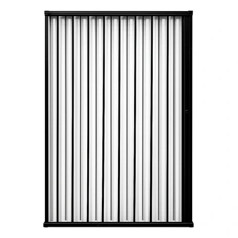 Mampara de Ducha Joytek Flexbok en PVC Negro 130-145 cm *185 cm 3