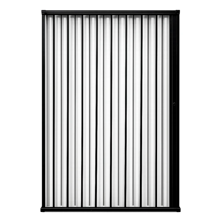 Mampara de Ducha Joytek Flexbok en PVC Negro 130-145 cm *185 cm 3