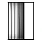 Mampara de Ducha Joytek Flexbok en PVC Negro 130-145 cm *185 cm - Miniatura 4
