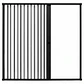 Mampara Ajustable de Ducha Joytek Flexbok en PVC Negro 160-185 cm *185 cm - Miniatura 6
