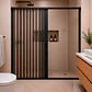 Mampara Ajustable de Ducha Joytek Flexbok en PVC Negro 160-185 cm *185 cm - Miniatura 3