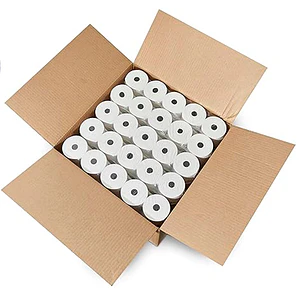 Pack de 100 Rollos de Papel Térmico 57x40mm Joytek