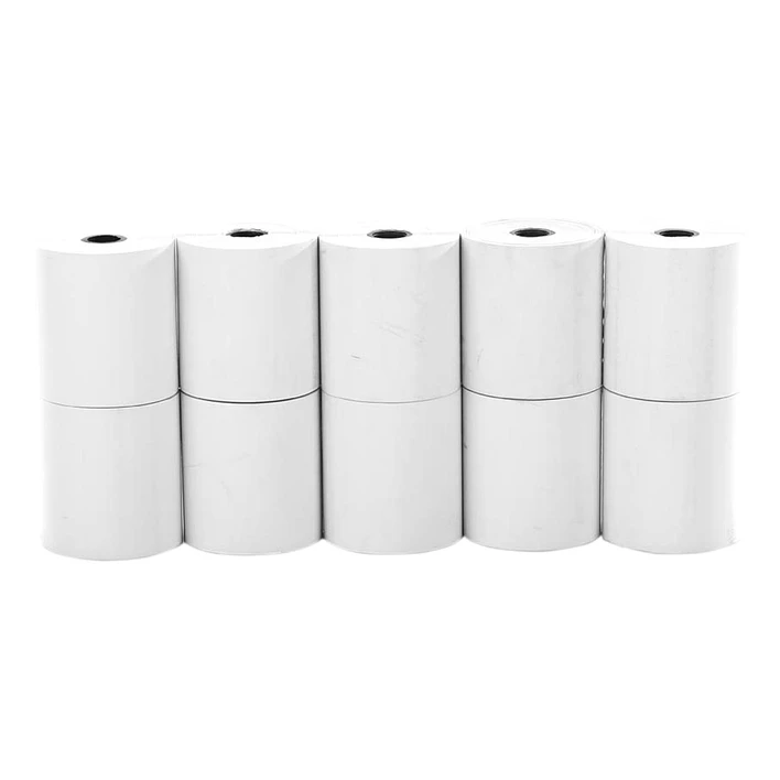 Pack de 100 Rollos de Papel Térmico 57x40mm Joytek 3
