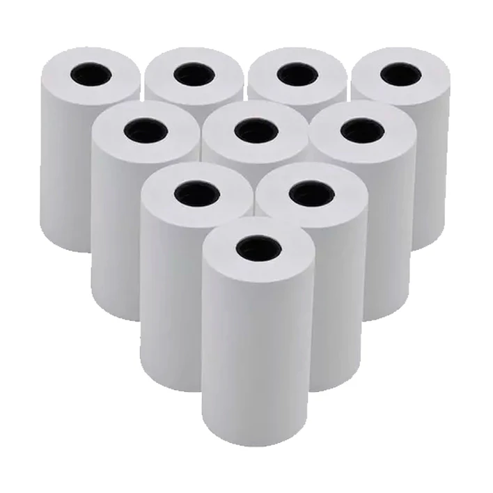 Pack de 50 Rollos de Papel Térmico 57x40mm Joytek 3
