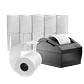 Pack de 50 Rollos de Papel Térmico 57x40mm Joytek - Miniatura 1