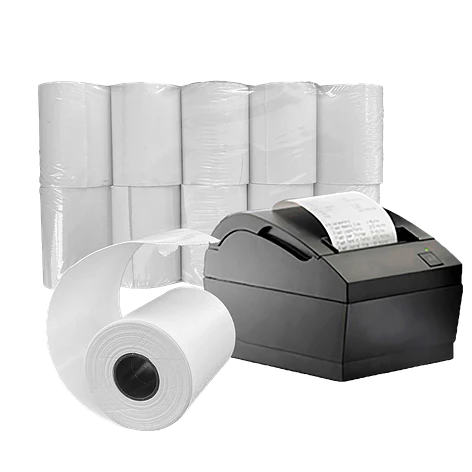 Pack de 20 Rollos de Papel Térmico 57x40mm Joytek 2
