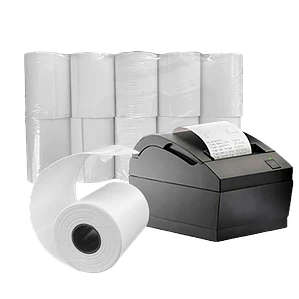 Pack de 20 Rollos de Papel Térmico 57x40mm Joytek