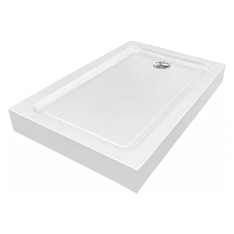 Receptáculo para Ducha Rectángular Joytek 100x80x14 cm 1