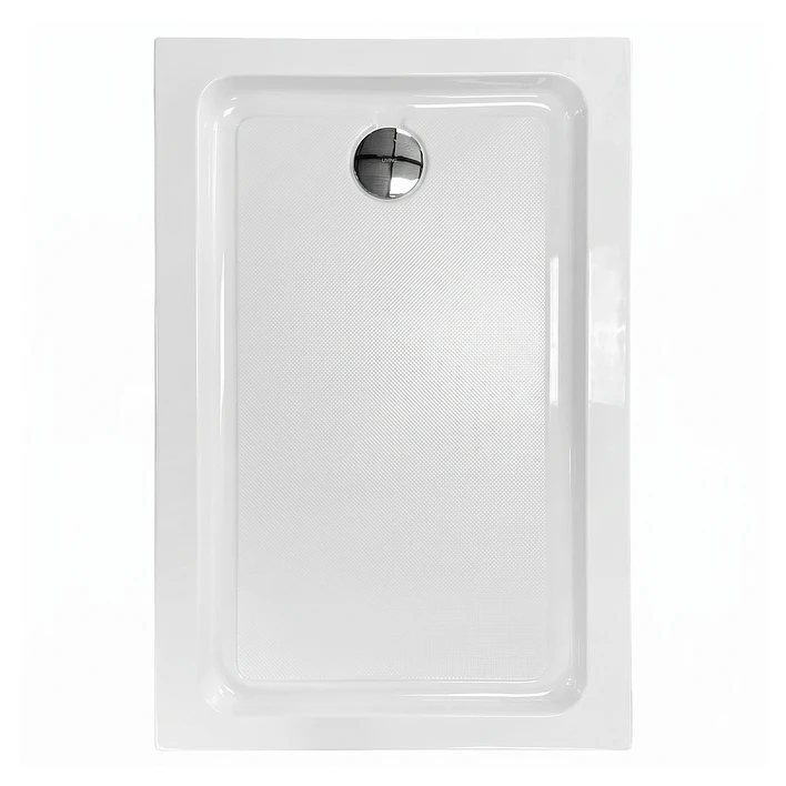Receptáculo para Ducha Rectángular Joytek 100x80x14 cm 2