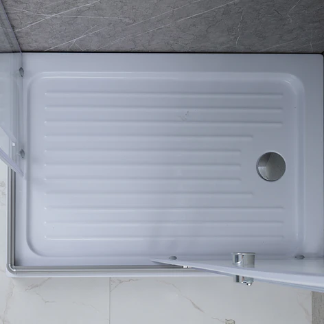Shower Rectangular Strava Blanco 110x70x198cm (Incluye Receptáculo) 10