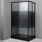 Shower Rectangular Strava Negro 120x70x198cm (Incluye Receptáculo) - Miniatura 1