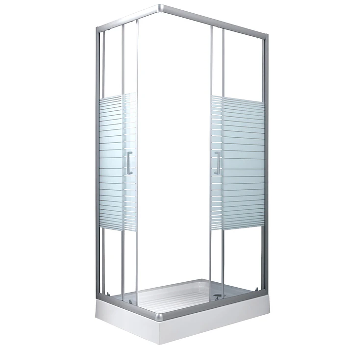 Shower Rectangular Strava Blanco 120x70x198cm (Incluye Receptáculo) 11