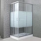 Shower Rectangular Strava Blanco 120x70x198cm (Incluye Receptáculo) - Miniatura 1