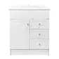 Mueble Vanitorio Joytek Blanco + Cubierta de Loza Plana 70x47x80 cm - Miniatura 1