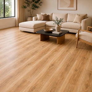 SPC PISO VINILICO 5mm 18,3x122 cm BEIGE NATURAL / 2,23 m2 (1 Caja 10 Uni)
