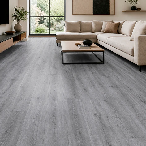 SPC PISO VINILICO 5mm 18,3x122 cm ROMA GREY / 2,23 m2 (1 Caja 10 Uni) 2