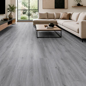 SPC PISO VINILICO 5mm 18,3x122 cm ROMA GREY / 2,23 m2 (1 Caja 10 Uni)