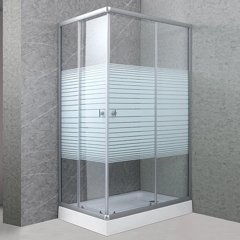 Shower Rectangular Strava Blanco 120x70cm (Sin Receptáculo) 6