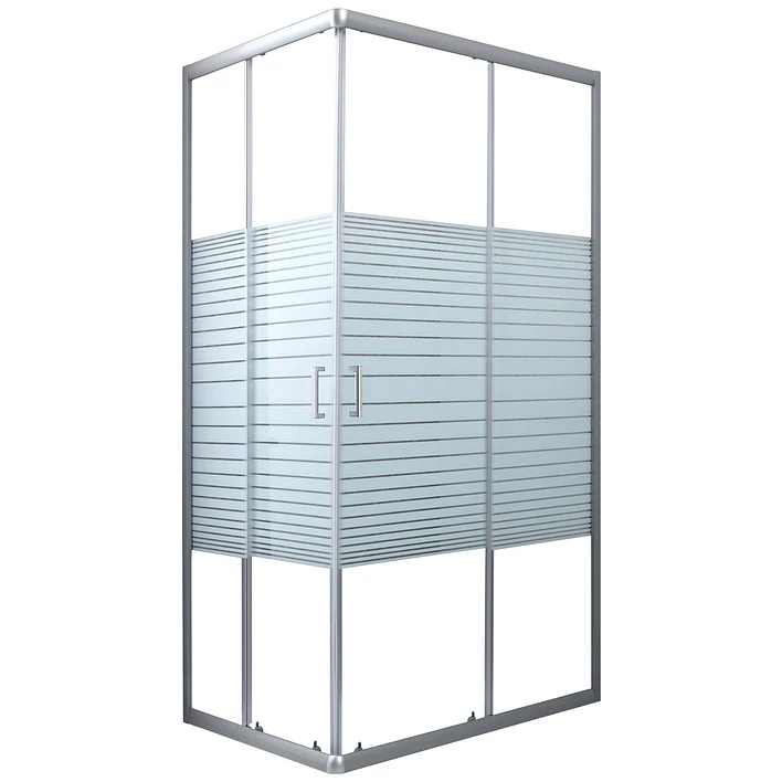 Shower Rectangular Strava Blanco 120x70cm (Sin Receptáculo) 1