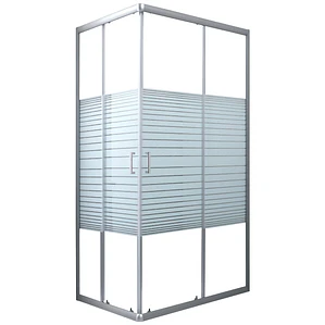 Shower Rectangular Strava Blanco 120x70cm (Sin Receptáculo)
