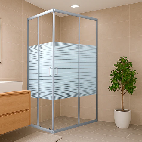 Shower Rectangular Strava Blanco 120x70cm (Sin Receptáculo) 3