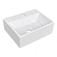 Lavamanos Rectangular Sobreponer Joytek Loza 3329 Blanco | 34x30x12 cm - Miniatura 1