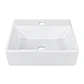 Lavamanos Rectangular Sobreponer Joytek Loza 3329 Blanco | 34x30x12 cm - Miniatura 5