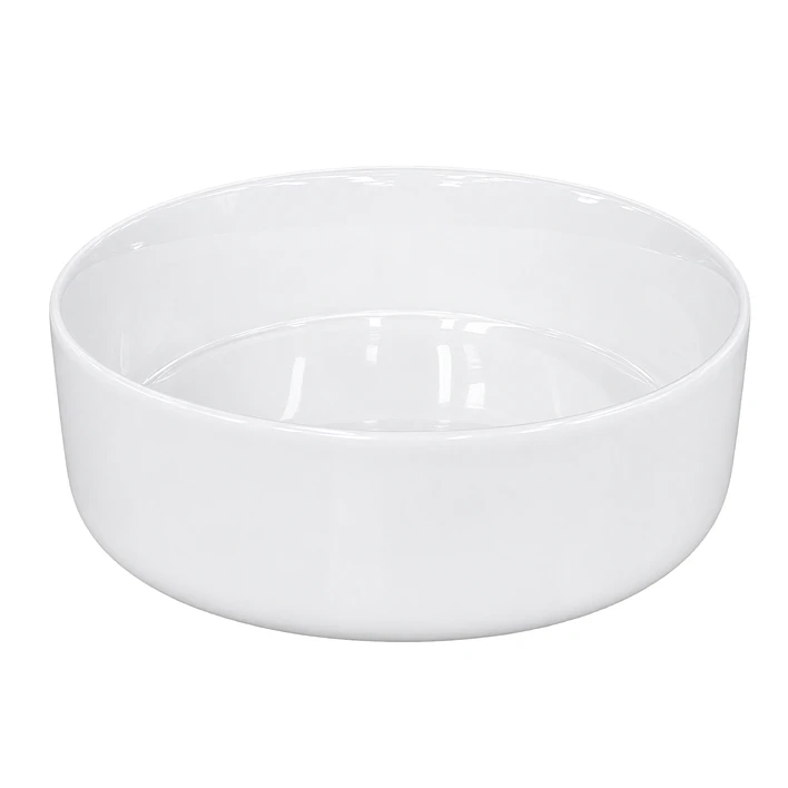 Lavamanos Redondo Sobreponer Joytek Loza 4040 Blanco | 40x12 cm 5
