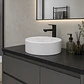 Lavamanos Redondo Sobreponer Joytek Loza 4040 Blanco | 40x12 cm - Miniatura 3
