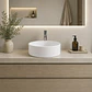 Lavamanos Redondo Sobreponer Joytek Loza 4040 Blanco | 40x12 cm - Miniatura 4