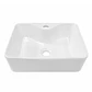 Lavamanos Rectangular Sobreponer Joytek Loza 4030 Blanco | 40x30x15 cm - Miniatura 1