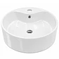Lavamanos Redondo Sobreponer Joytek Loza 4141 Blanco | 41x15 cm - Miniatura 6