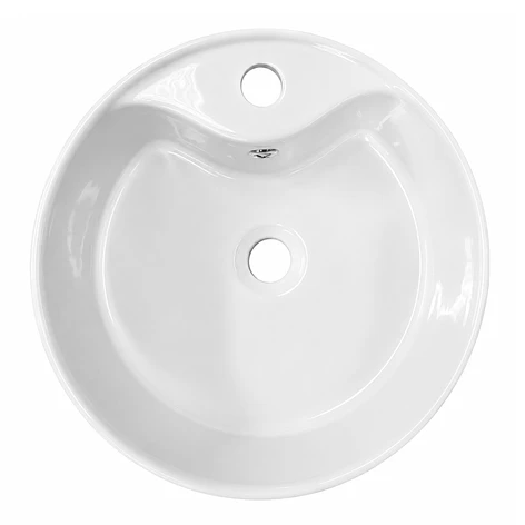 Lavamanos Redondo Sobreponer Joytek Loza 4141 Blanco | 41x15 cm 7