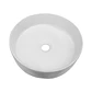Lavamanos Redondo Sobreponer Joytek Loza 042A Blanco Mate | 36x12 cm - Miniatura 1