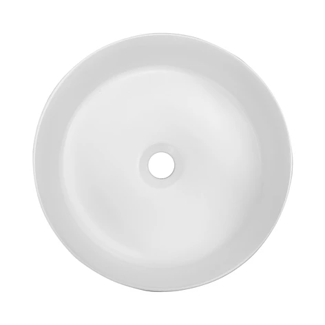 Lavamanos Redondo Sobreponer Joytek Loza 042A Blanco Mate | 36x12 cm 5