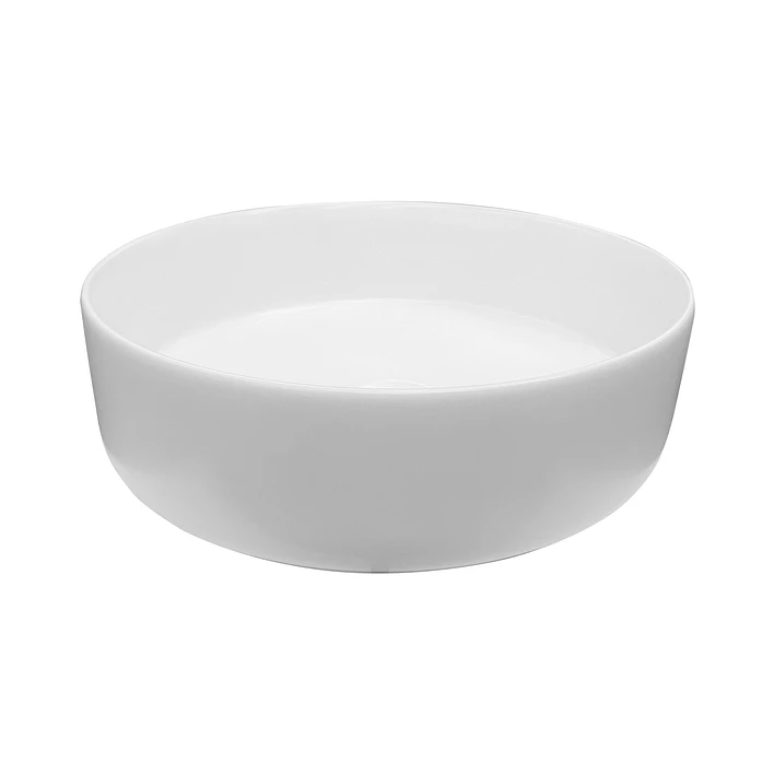 Lavamanos Redondo Sobreponer Joytek Loza 042A Blanco Mate | 36x12 cm 7