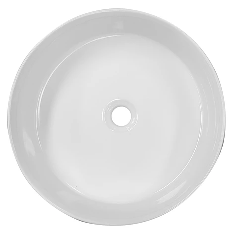 Lavamanos Redondo Sobreponer Joytek Loza 042DB Blanco Brillante | 40x12,5 cm 5