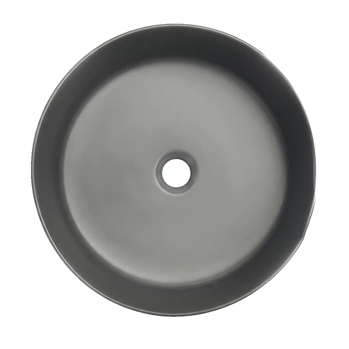 Lavamanos Redondo Sobreponer Joytek Loza 042DG Gris Mate | 40x12,5 cm 6