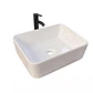 Lavamanos Rectangular Sobreponer Joytek Loza 103A Blanco | 40,5x30,5x13 cm - Miniatura 8