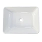 Lavamanos Rectangular Sobreponer Joytek Loza 103B Blanco | 48x38x13,5 cm - Miniatura 5