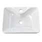 Lavamanos Rectangular Sobreponer Joytek Loza 104A Blanco | 41x31x13 cm - Miniatura 7