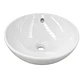 Lavamanos Redondo Sobreponer Joytek Loza 080S Blanco | 38x15 cm - Miniatura 5