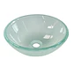 Lavamanos Redondo Sobreponer Joytek Vidrio 35T Transparente | 35x13 cm - Miniatura 1