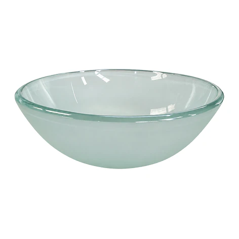 Lavamanos Redondo Sobreponer Joytek Vidrio 35T Transparente | 35x13 cm 5
