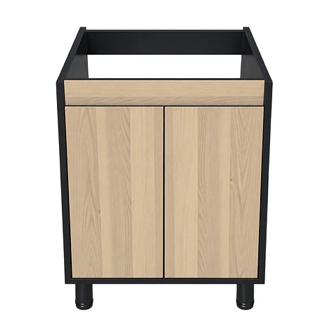 Mueble de Baño Altair Nogal Claro con Cubierta 60x46x84 cm 9